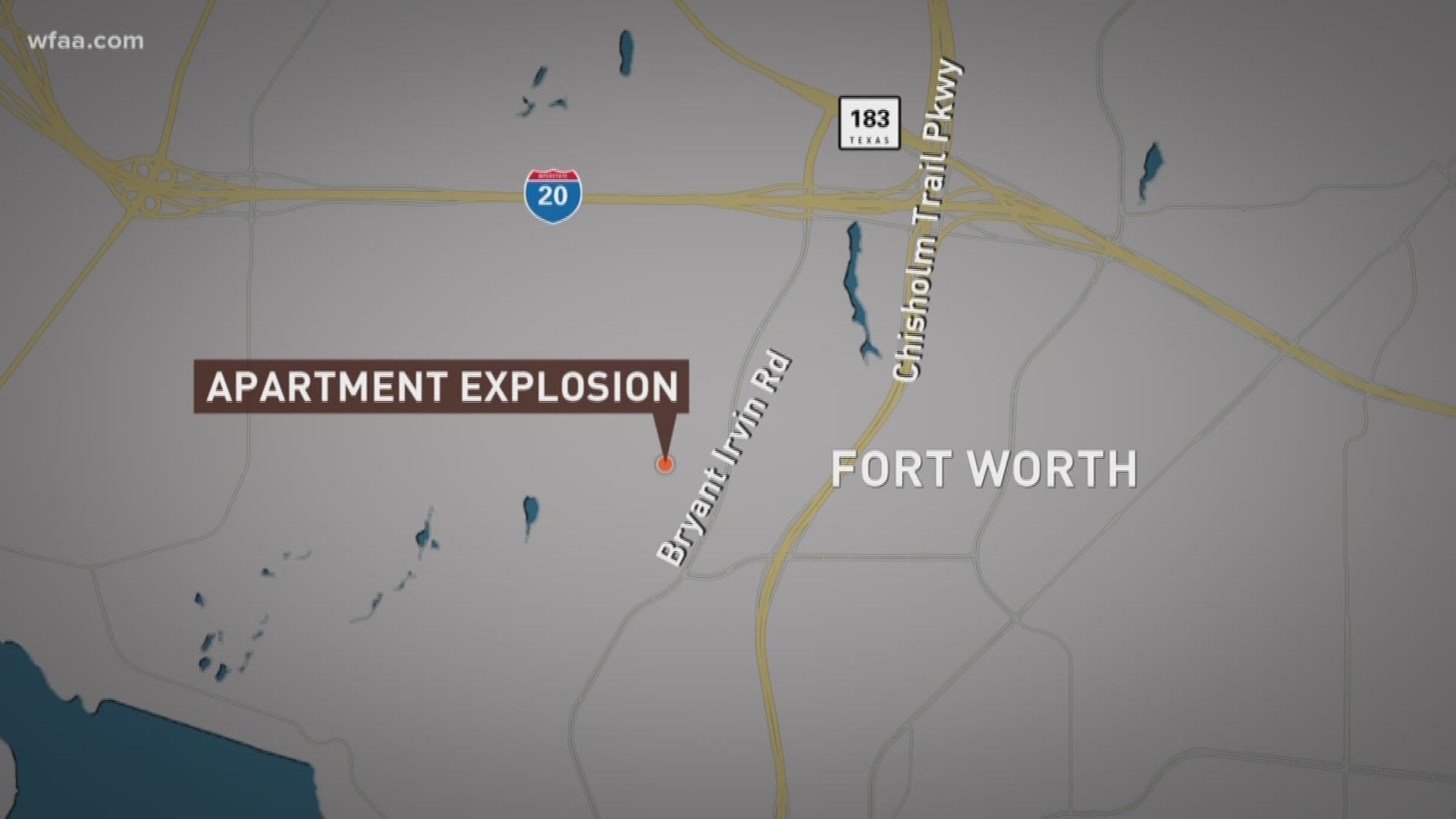 Man badly burned after 'paint fumes' explosion inside Fort Worth