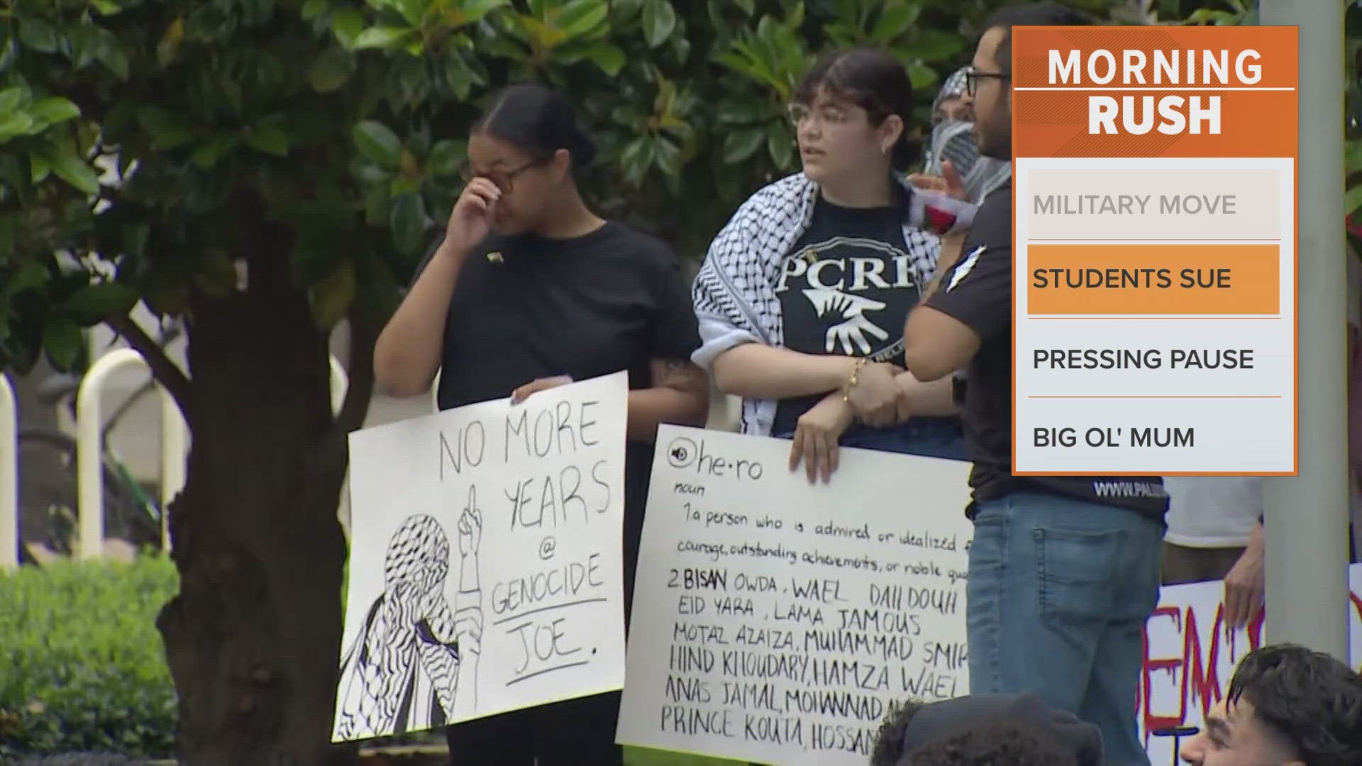 Students sue University of Texas over free speech complaints | wfaa.com