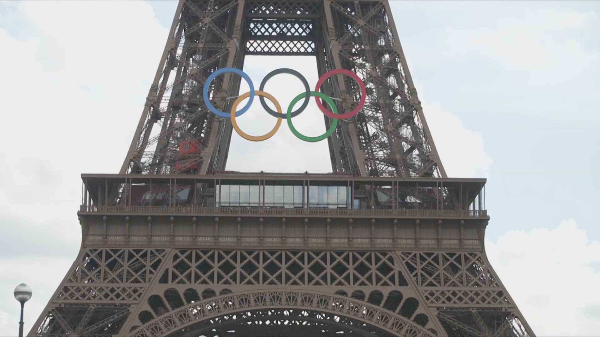 The Mayor of Paris says the city plans to keep the rings on the landmark at least until the 2028 Olympics.