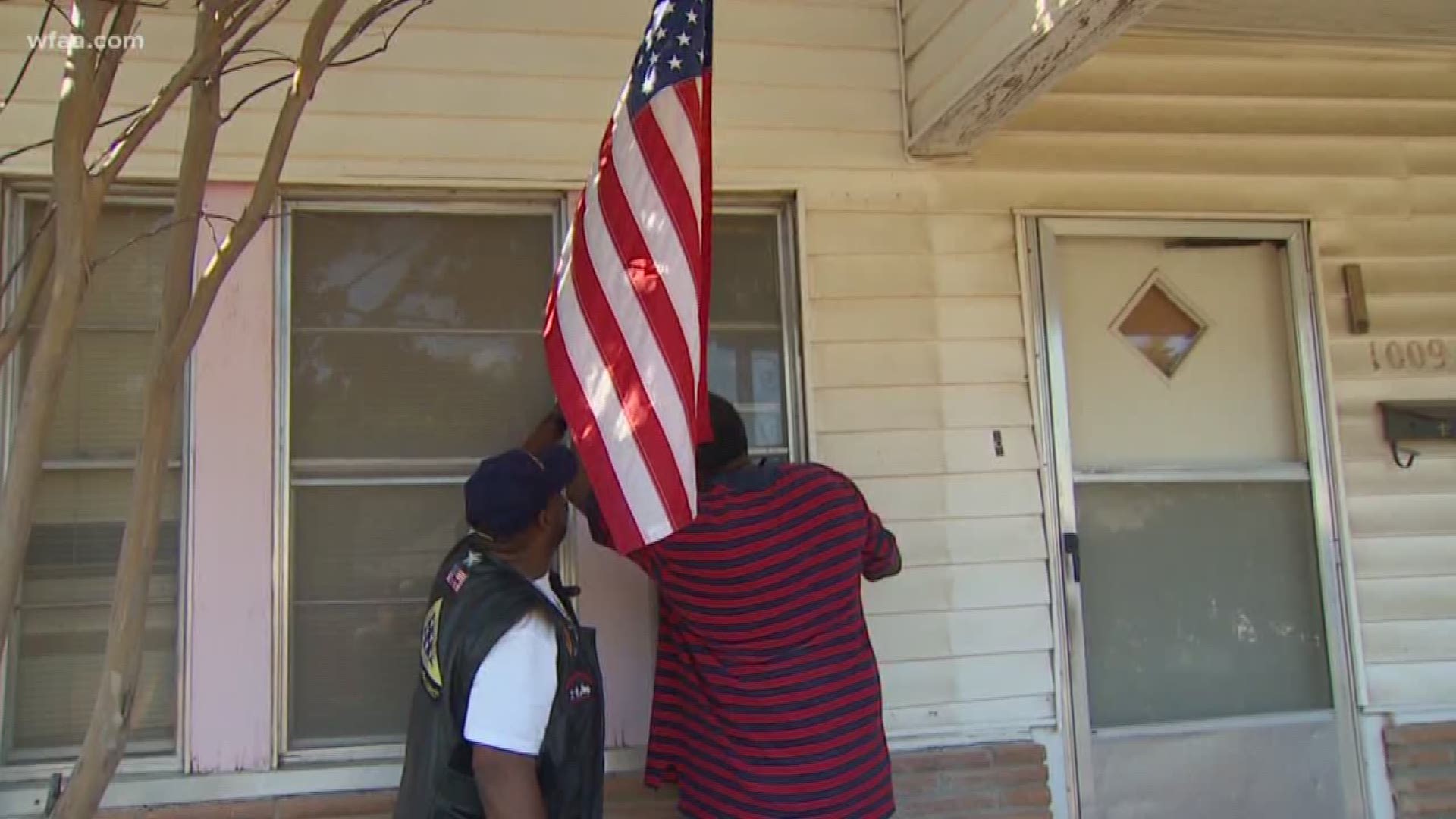 New owner, family of evicted veteran work to get house 'back in right hands'