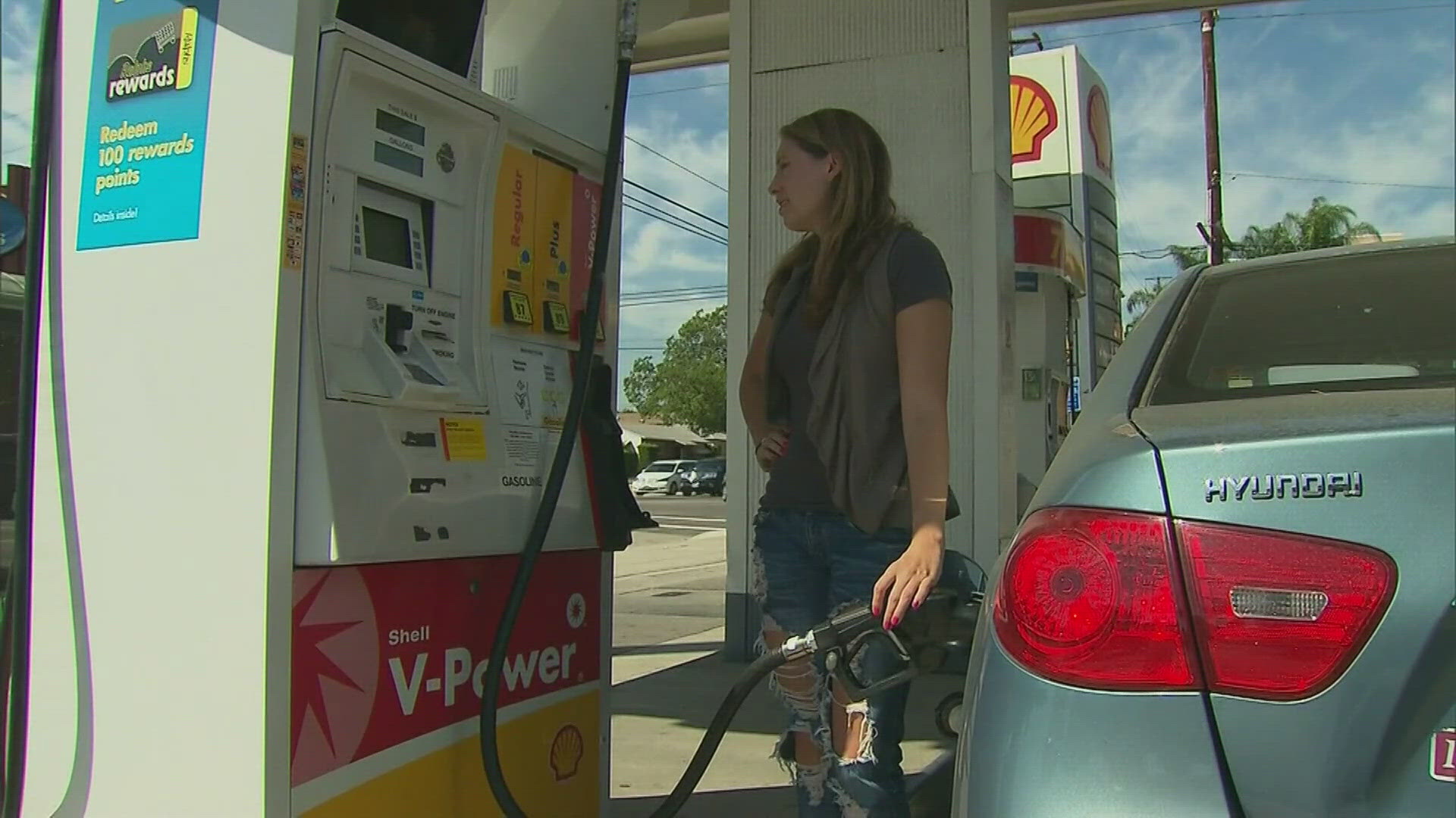 The average cost for a gallon of gas right now is $3.05, lower than it was this time last year at $3.45.