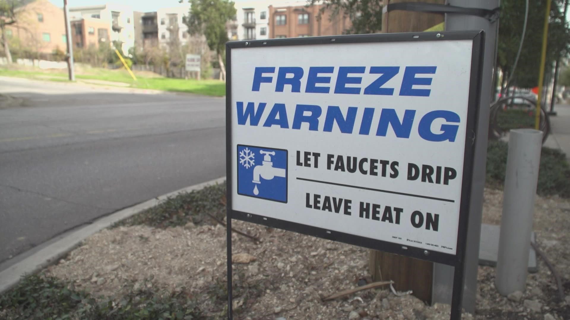 The Dallas Code Compliance Services team says renters and landlords should take steps to be prepared for winter weather.