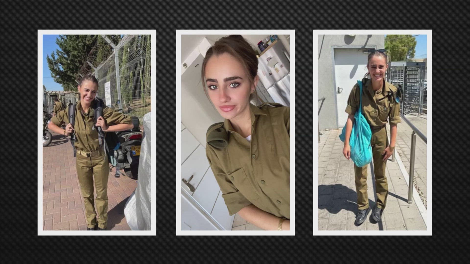 "She came up with this idea on her own in middle school, that when she graduated she wanted to move to Israel and join the army," said Eddy Daniels.