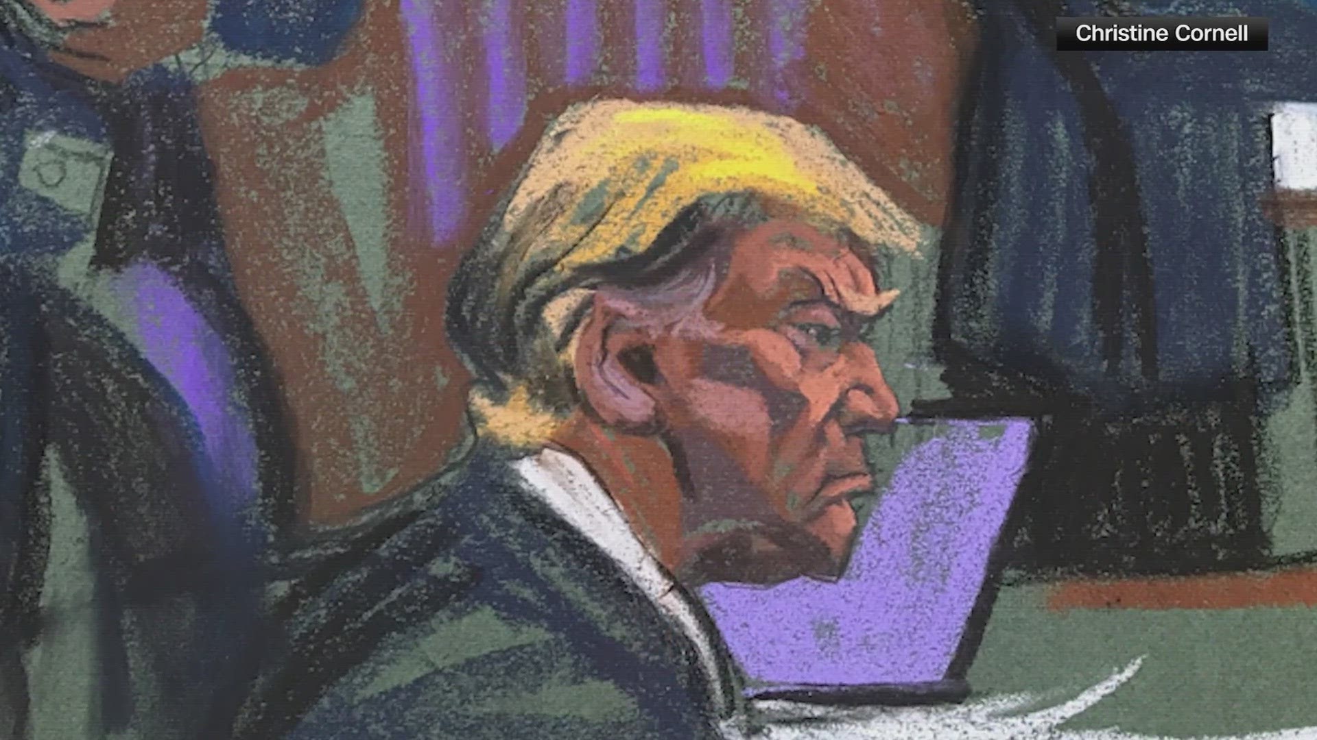 Former president Trump has pleaded not guilty to 34 counts of falsifying business records.