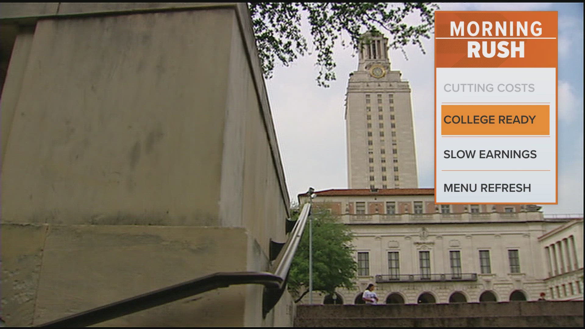 Students can enter their class rank, grade point average, and standardized test scores to get a list of universities to which they’d be admitted.