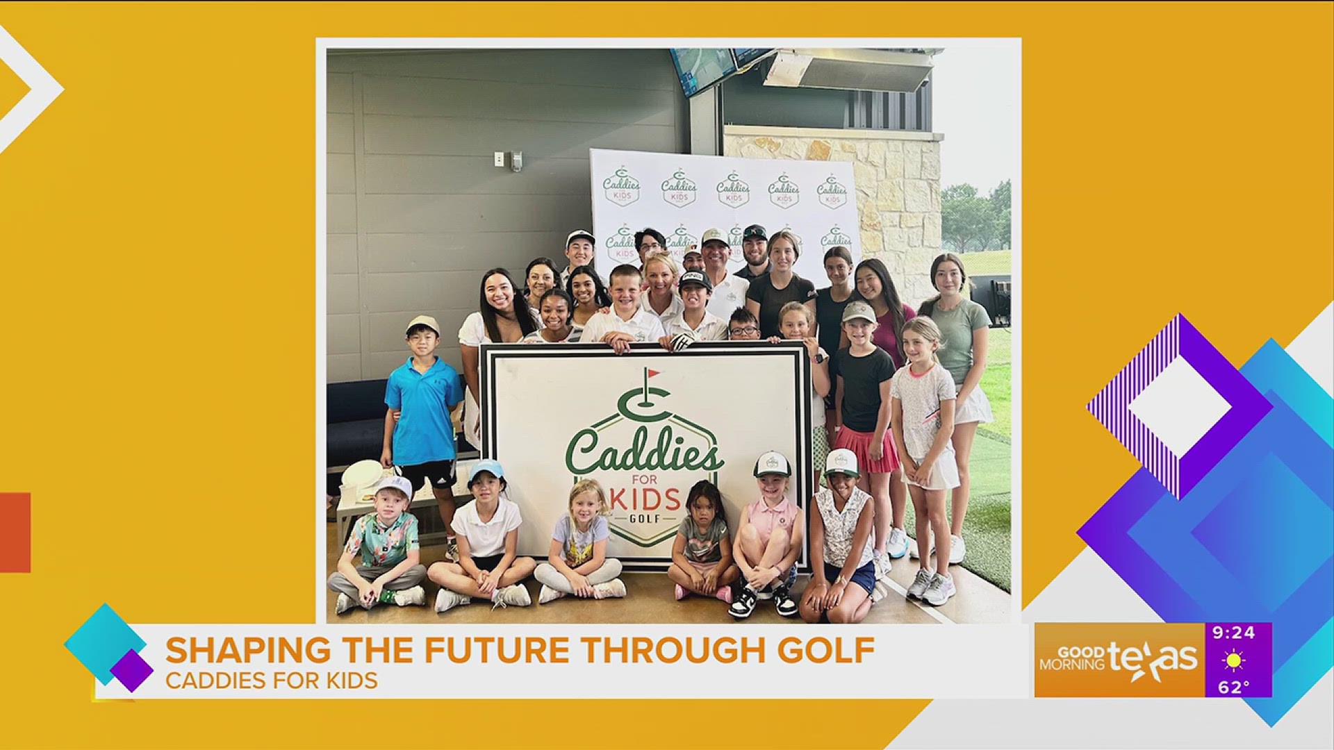 Caddies For Kids Co-Founders Shelby and Mike Tomaso tell us about their program that pairs junior golfers with high school caddies.