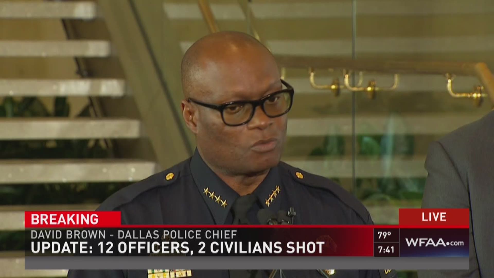 Dallas Police Chief: The suspect said he was upset about Black Lives Matter and the recent police shootings and wanted to kill white people.
