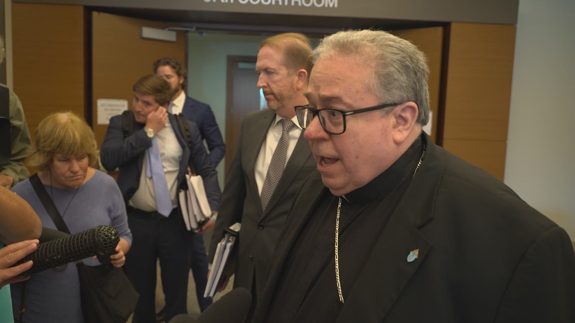 The Arlington monastery has been in a civil dispute with the Diocese of Fort Worth and Bishop Michael Olson for months.