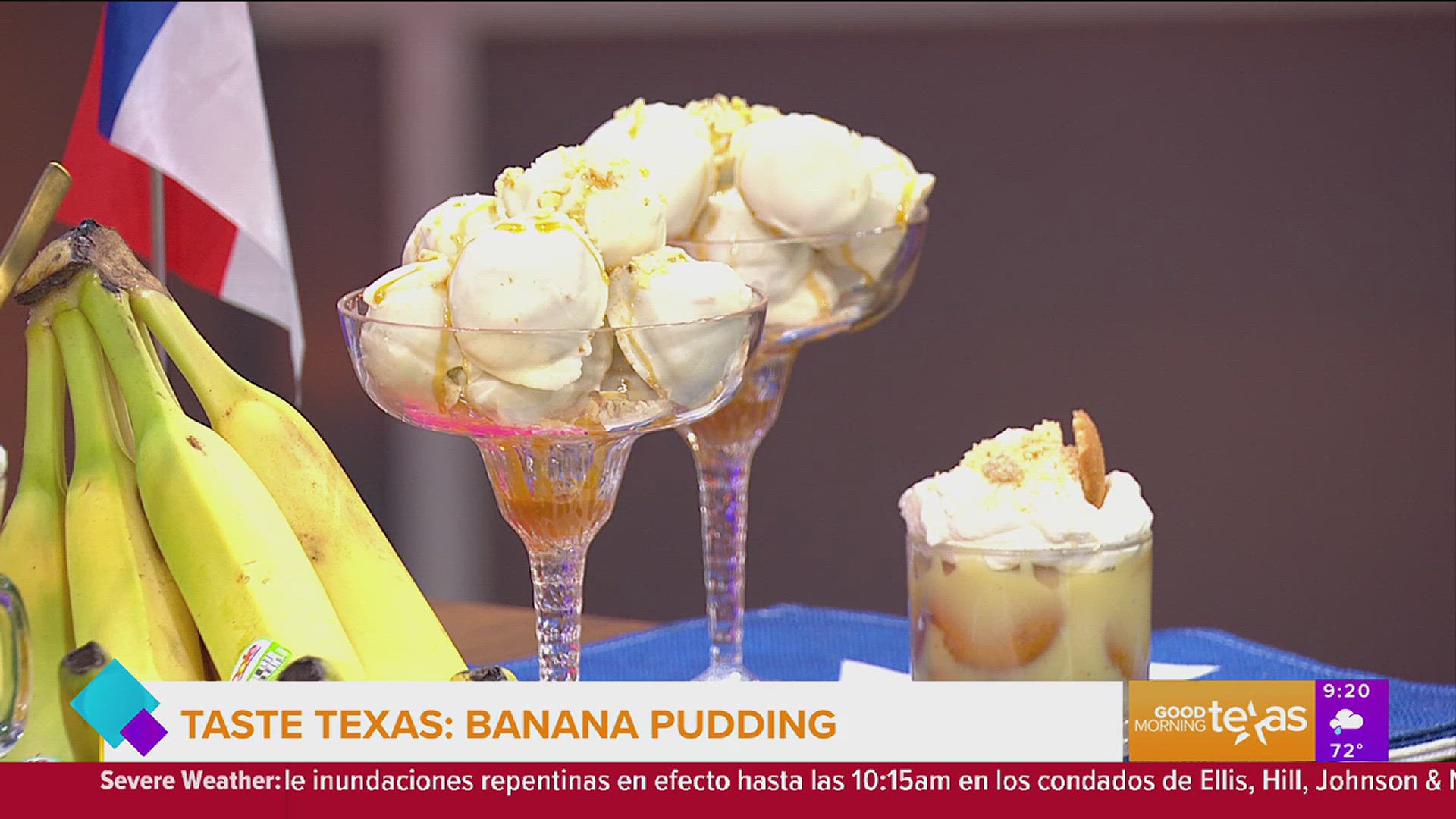 Chef Lori shares how banana pudding has a Texas tie and how to make it at home. Go to cheflorious.com for more information.