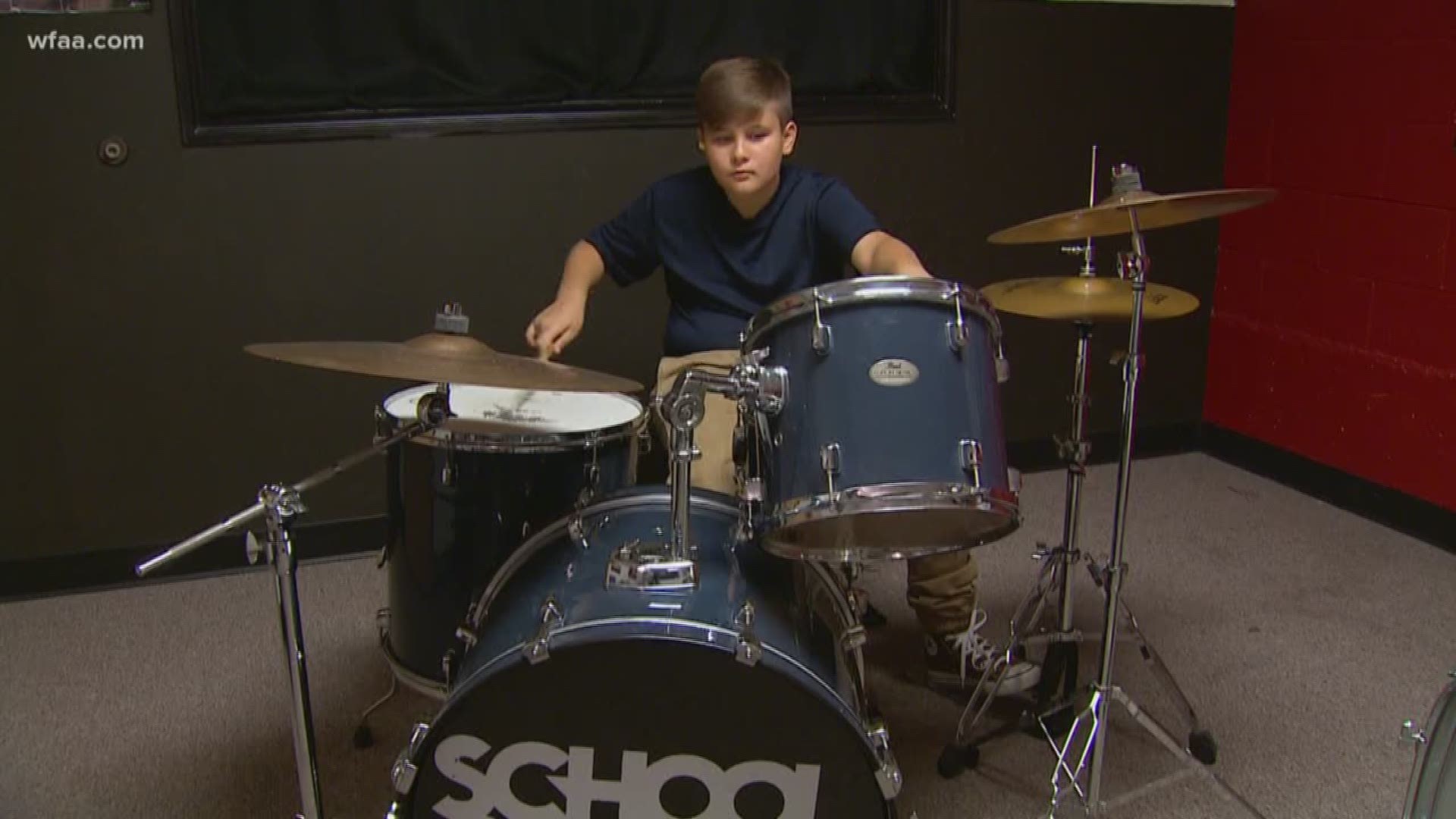 Elijah is 12 years old, has been in foster care for five years and has lived at several different homes. He says he’s found a break from worries and stress by playing the drums. But he says it would be music to his ears to be adopted. “What is good about me is I could be a very, very, very nice child. Like I could be so smart, so uniqued and so talented."
