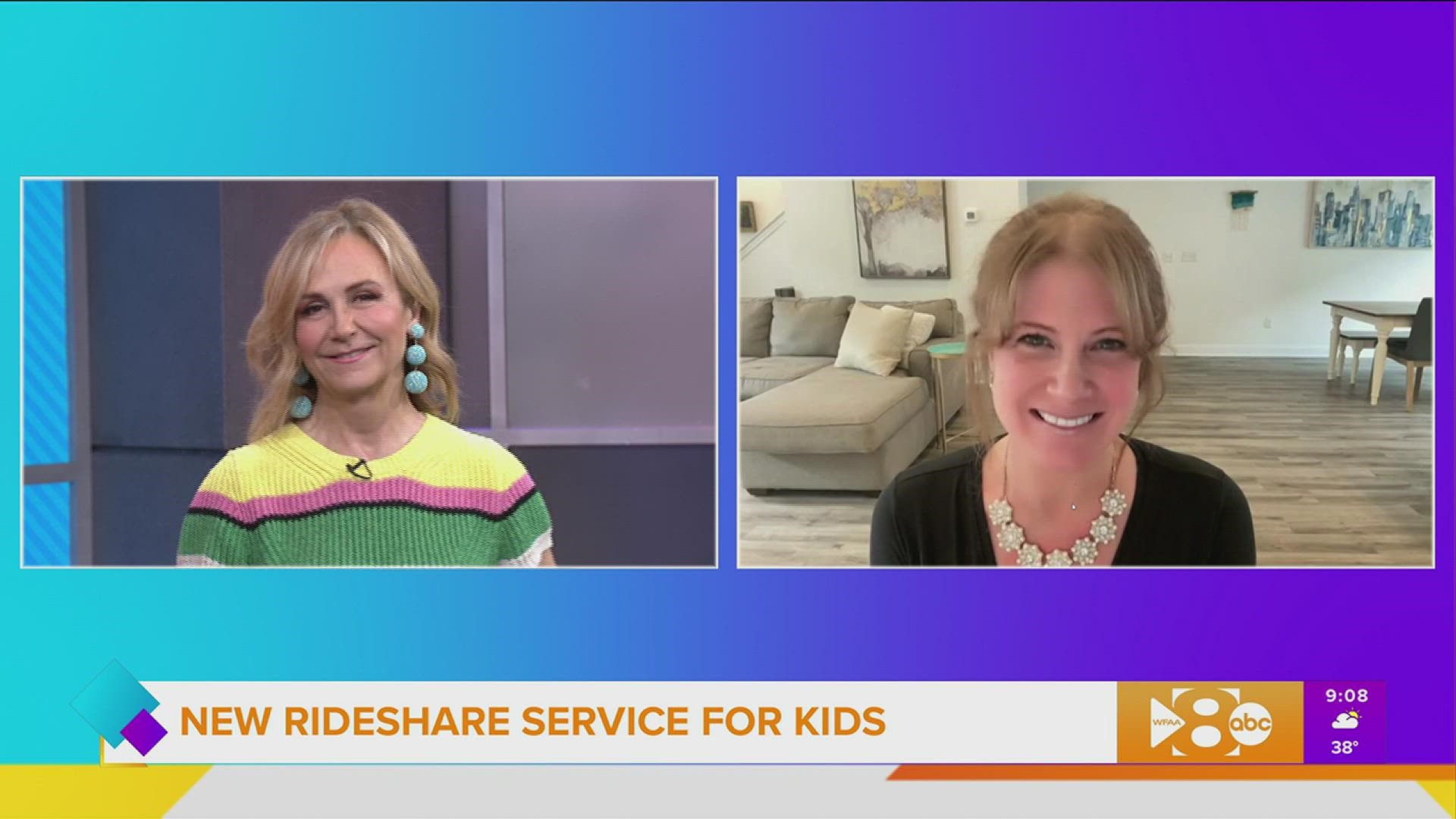 Catch some rest while your kiddo is taking a spin! We find out more about a rideshare service just for kids.