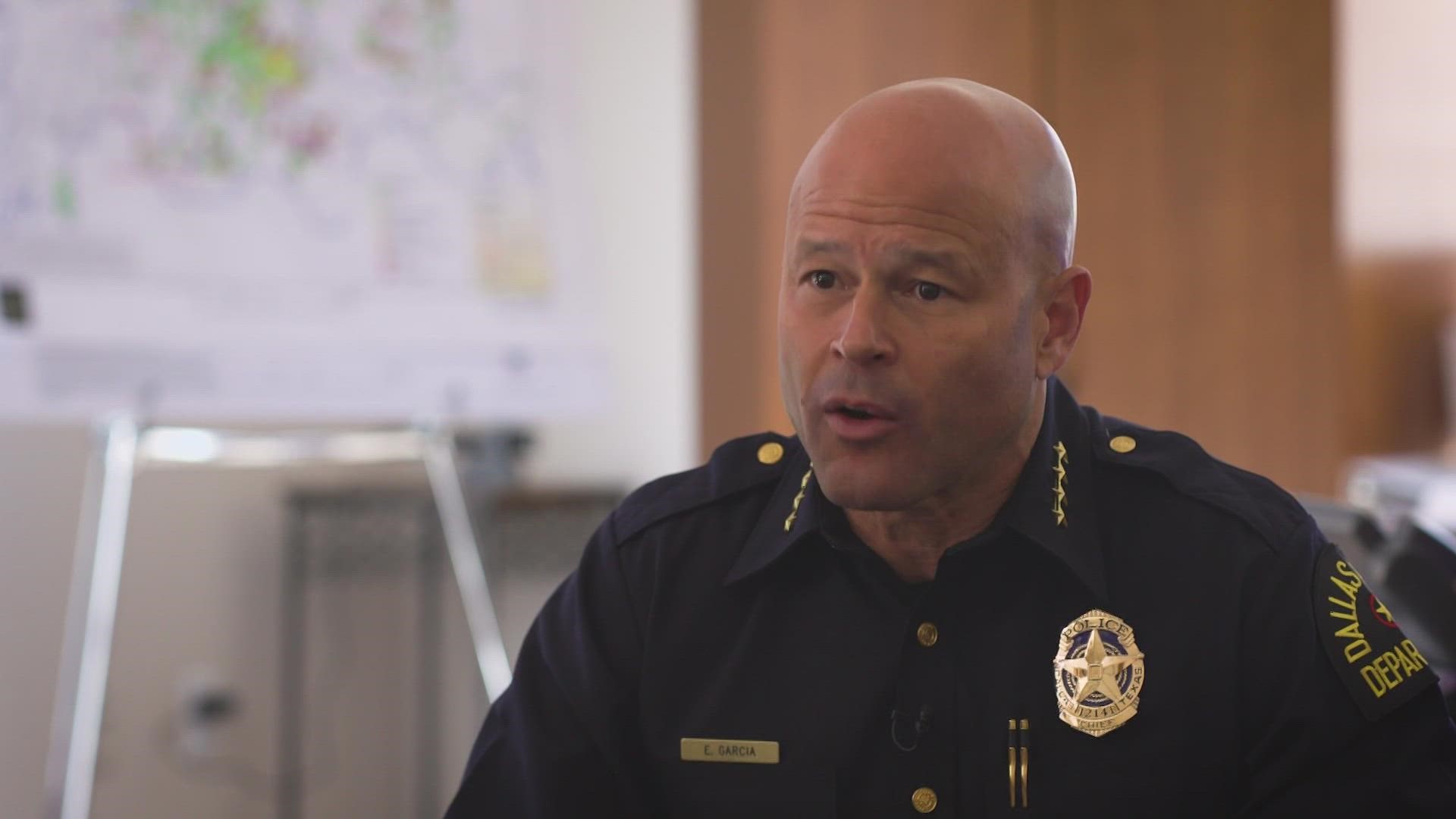 "We can’t be the only ones where people demand accountability and transparency,” said Chief Garcia.