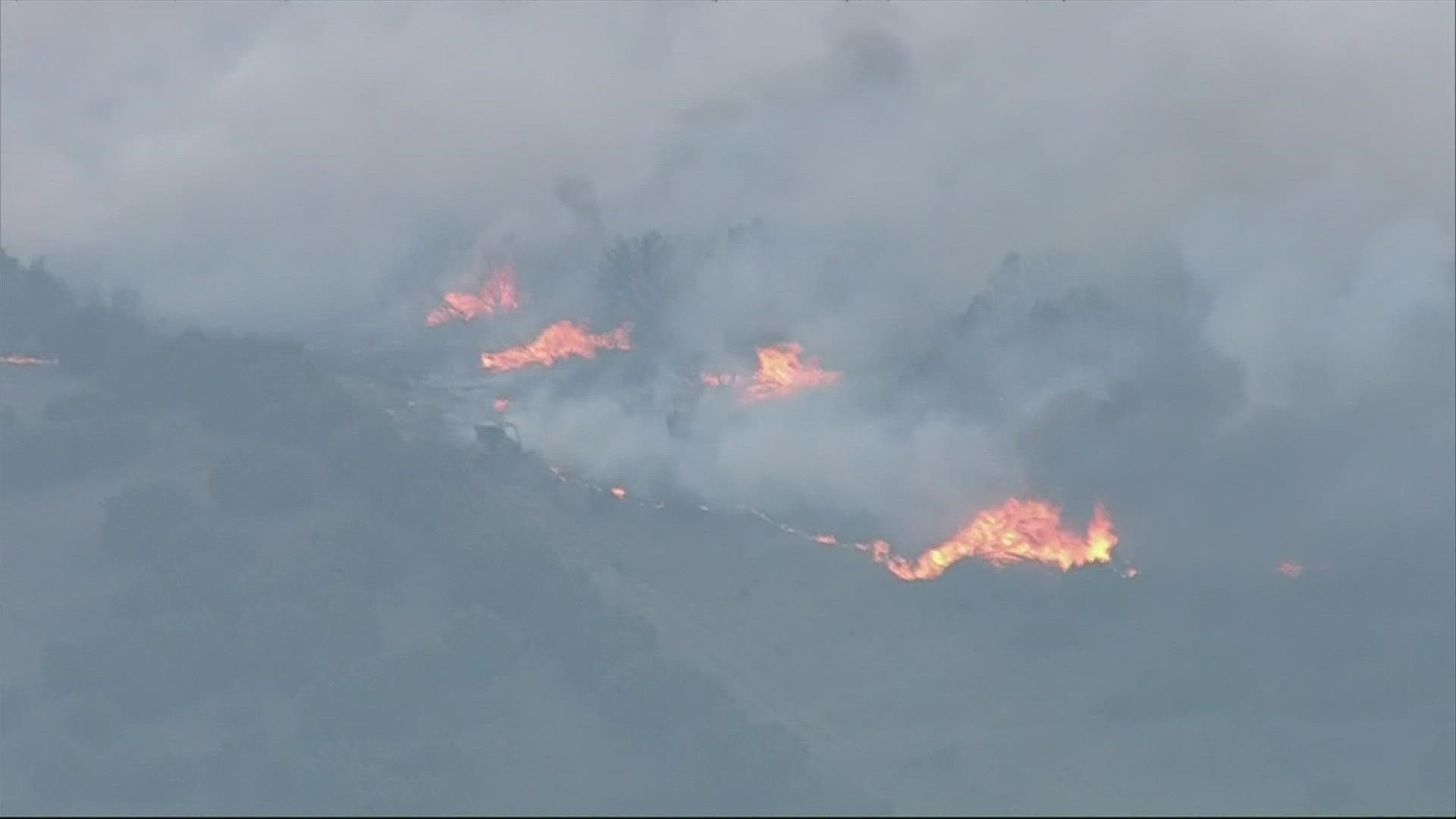 Texas wildfire latest: Growing fire in Hood County prompts evacuations