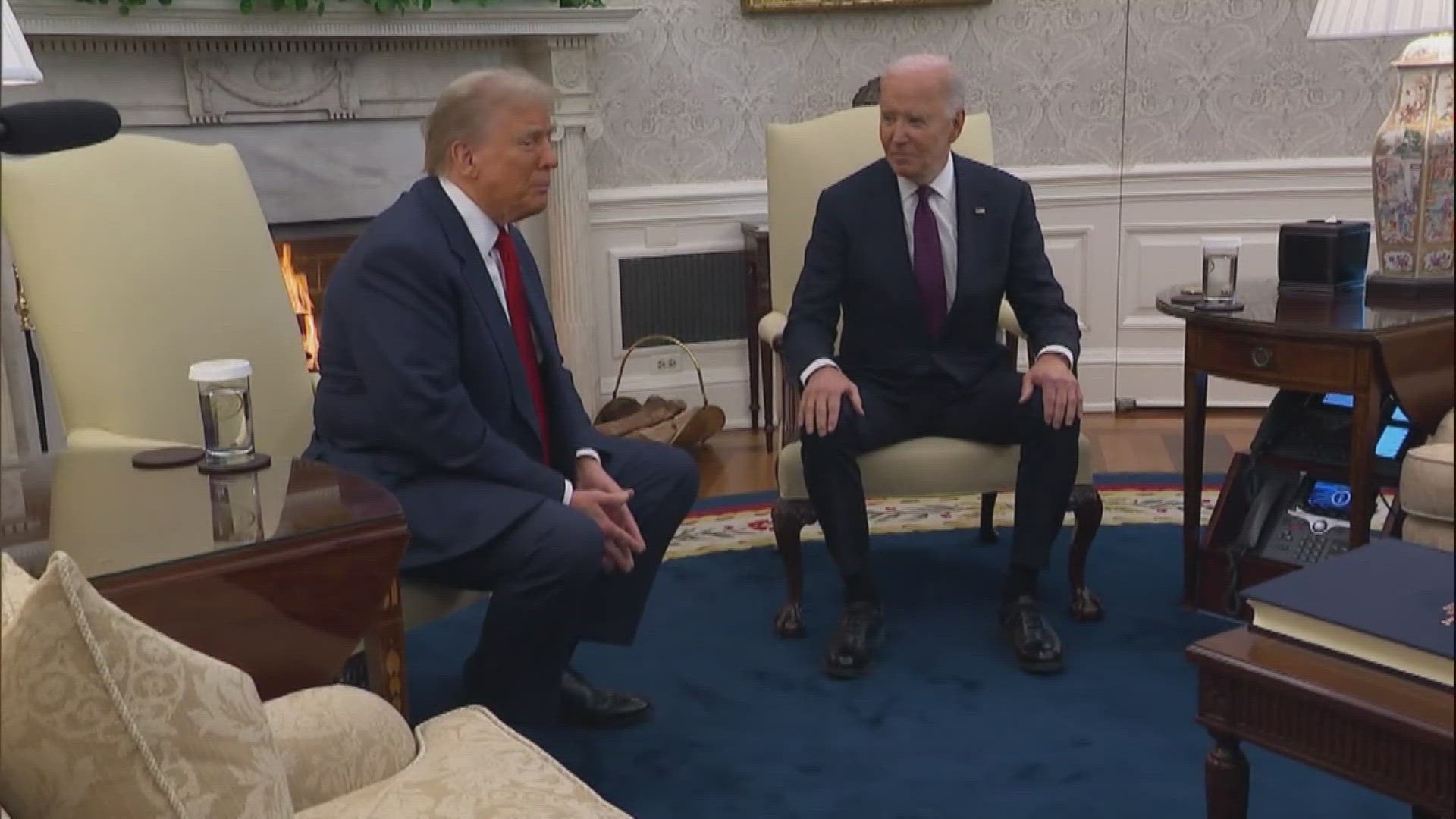 Donald Trump and Joe Biden meet at White House | wfaa.com