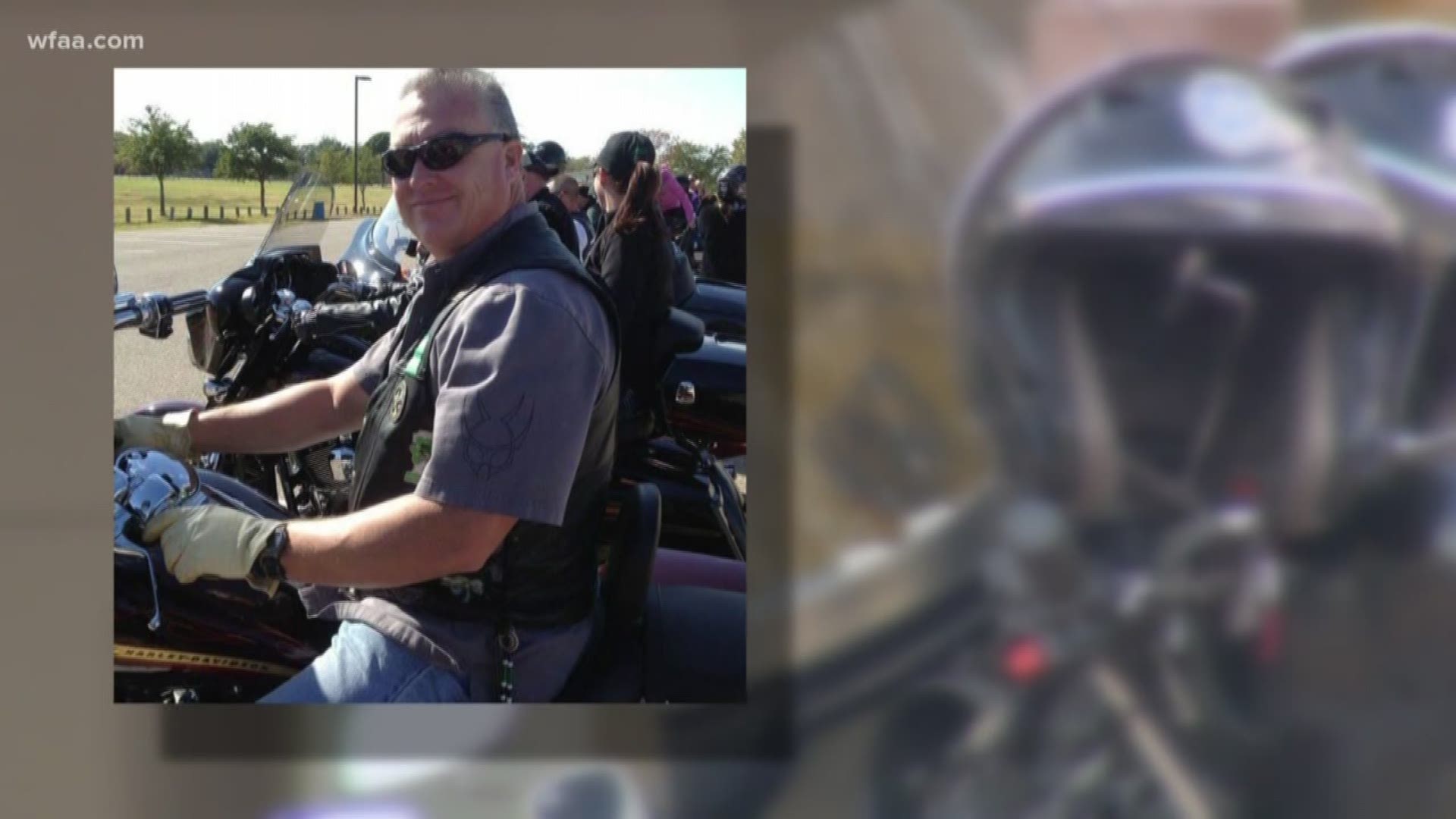 Cpl. Earl Jamie Givens died Saturday morning after he was hit on his motorcycle near I-20 and Bonnie View.