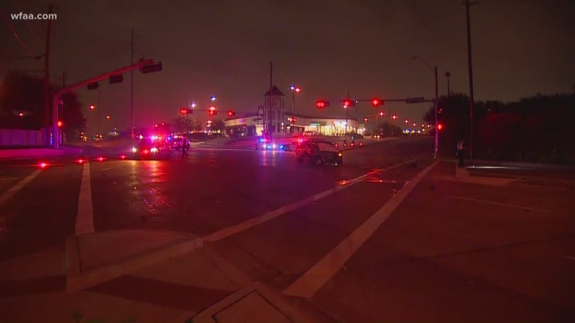 Stolen car involved in a deadly crash in Dallas