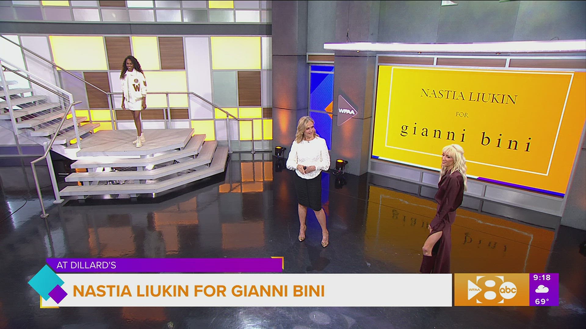 Nastia Liukin for Giani Bini