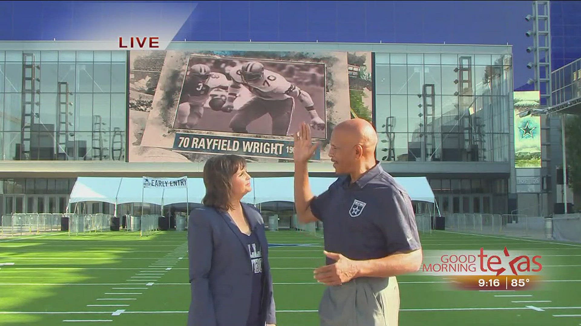 Dallas Cowboys Ring of Honor Walk