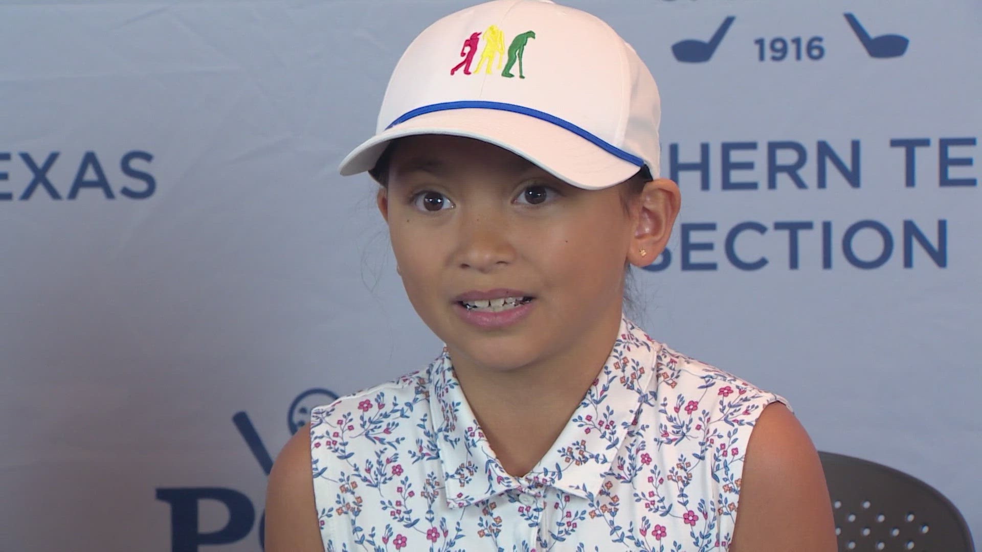 The three girls will compete at Augusta National in the finals. And they're planning to win!