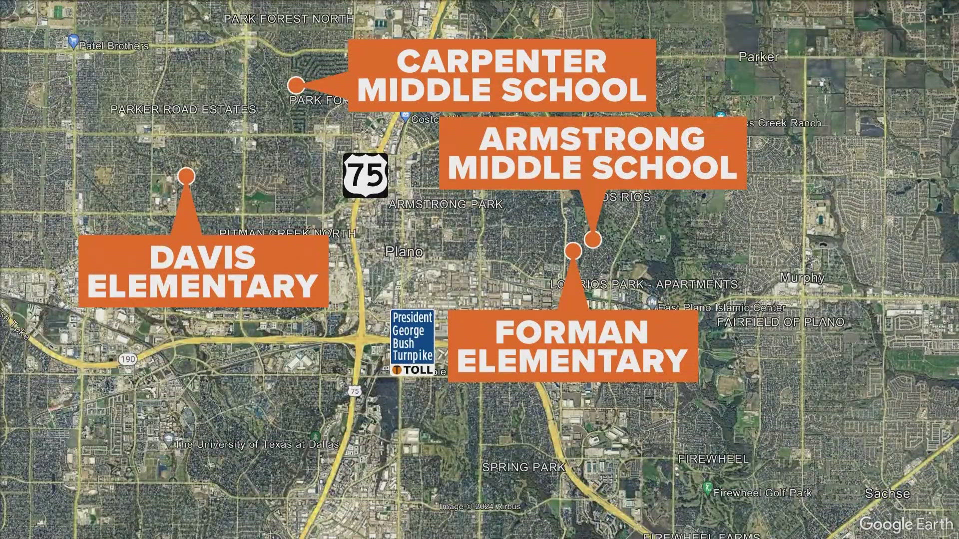 Carrollton-Farmer Branch ISD, Lewisville ISD and Plano ISD are all closing schools at the end of this year.
