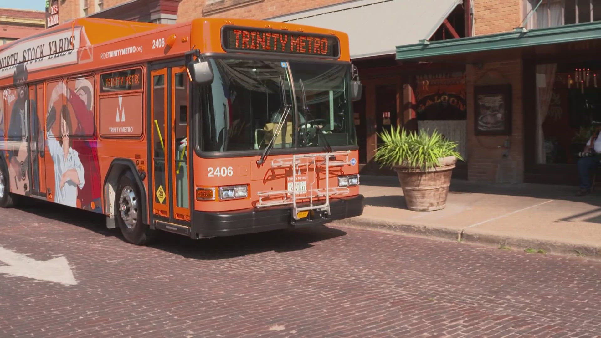 Trinity Metro and Fort Worth City leaders introduced the new Orange Line.