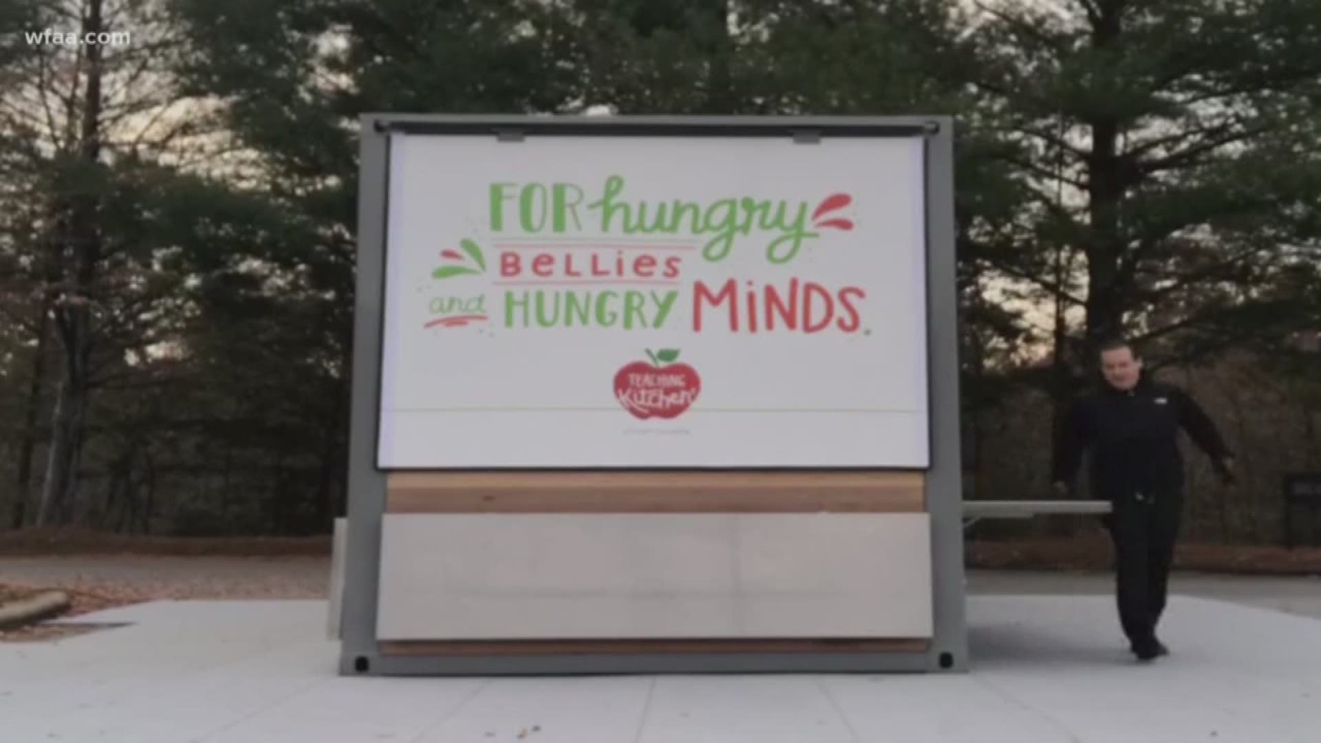 A mobile teaching kitchen for DeSoto high school students