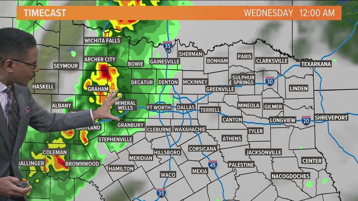 DFW Weather Quick Hit: Storm Timeline And What To Expect | Wfaa.com