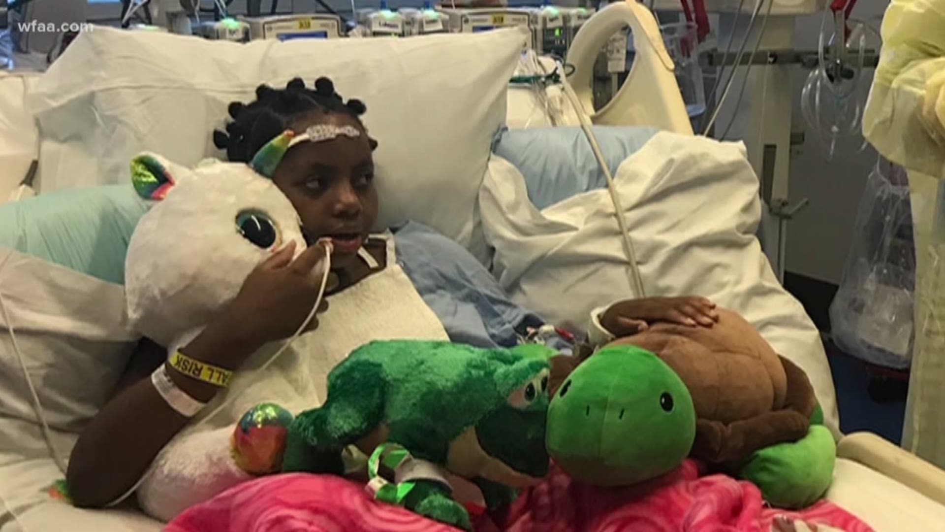 Girl attacked at bus stop gets new heart