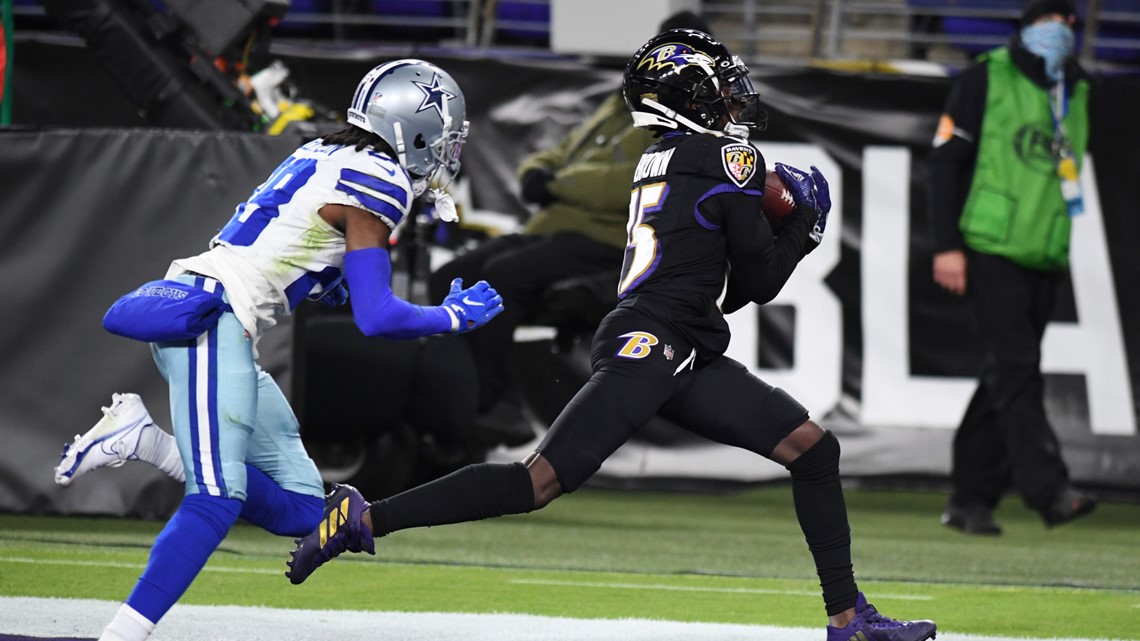 Baltimore Ravens beat Dallas Cowboys 34-17 Tuesday night