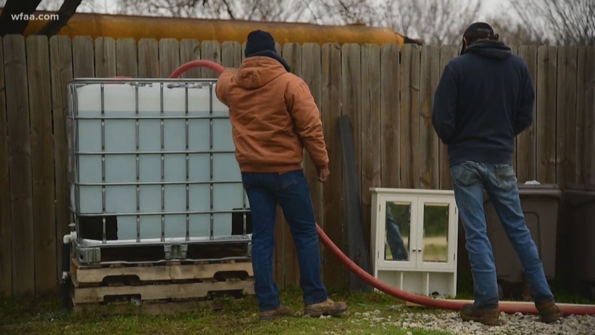 The City of Denton issued a state of emergency after residents were left without running water when the owner of a well shut it down in November.