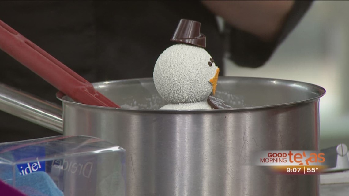 Gas Station Prices >> Carl the Snowman by Kate Weiser Chocolate | wfaa.com Gas Station Prices >> Carl the Snowman by Kate Weiser Chocolate | wfaa.com