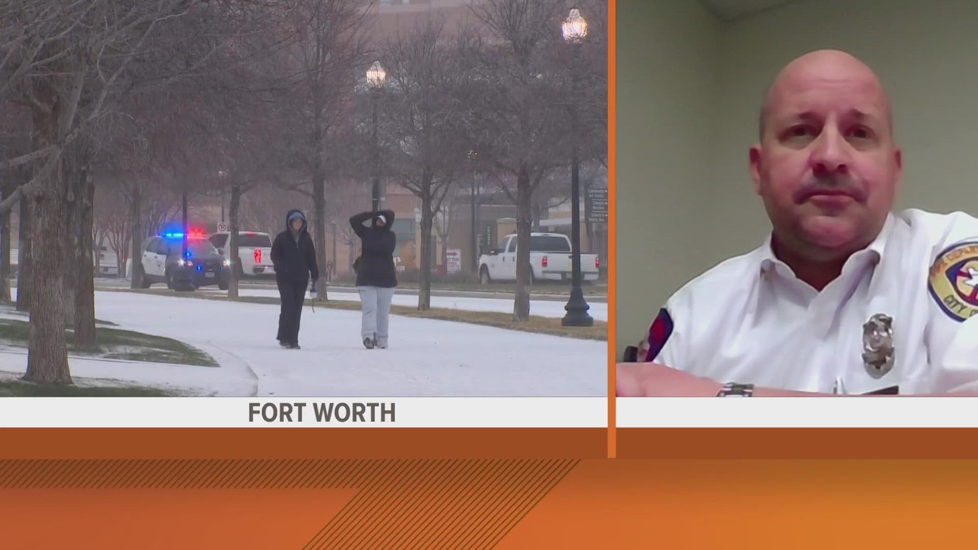 Craig Trojacek with the Fort Worth Fire Department gives insight on the emergency calls crews have been handling this week.