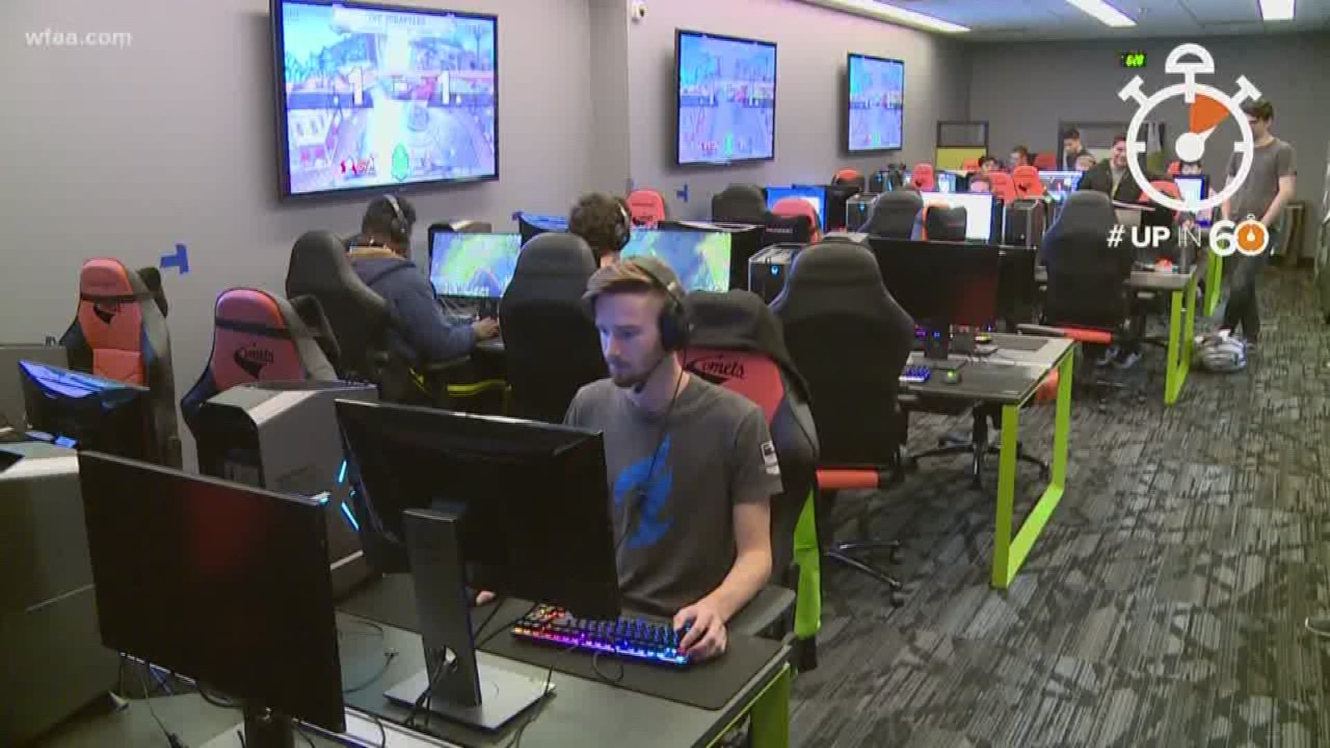 Up in 60: Are gamers the new athlete? UT Dallas program enters competitive world of eSports