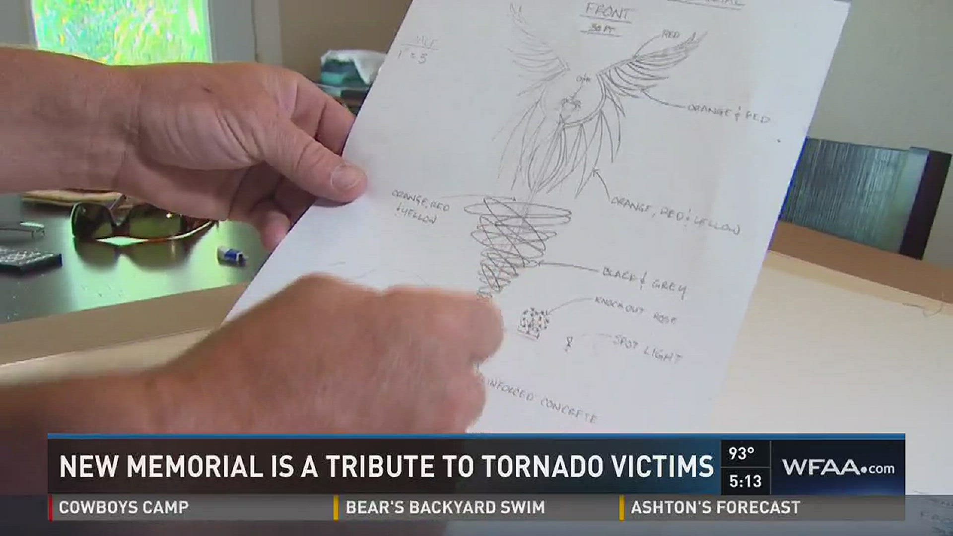 New memorial is tribute to tornado victims