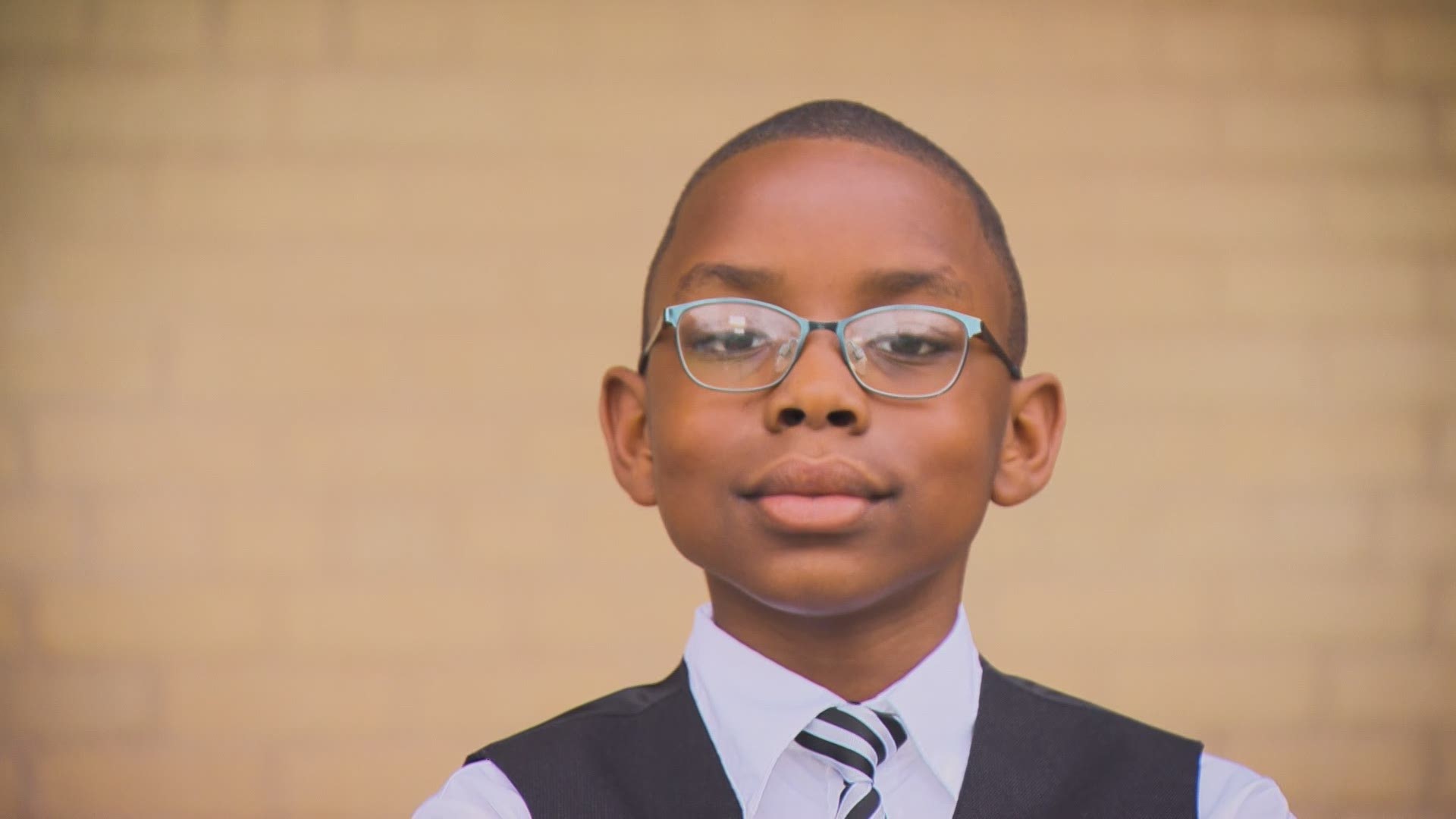 Elijah Robertson, 10, said he couldn't find books he enjoyed reading in his school library. So, he decided to write his own books.