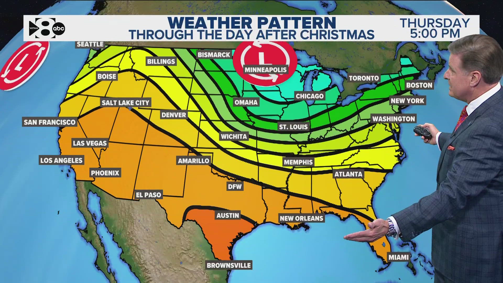 Christmas is next week! Here’s what to expect weather-wise in the days ahead.