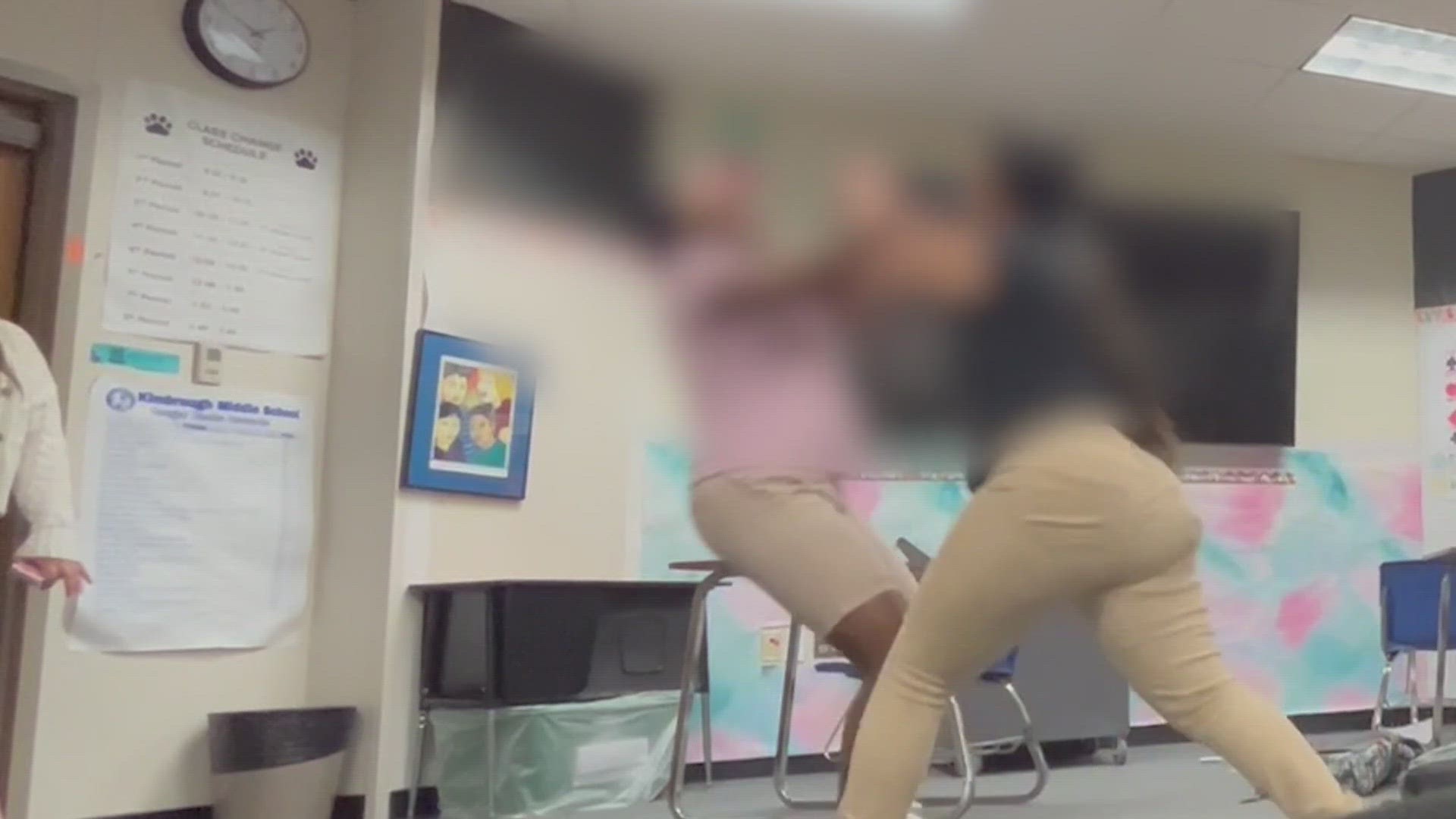 Teacher During Class - Texas teacher who allegedly allowed fights in class arrested | wfaa.com