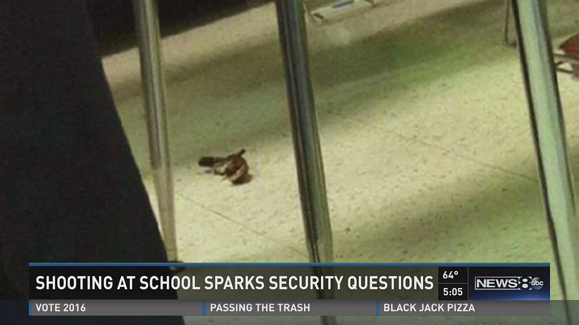 Shooting at school sparks security questions