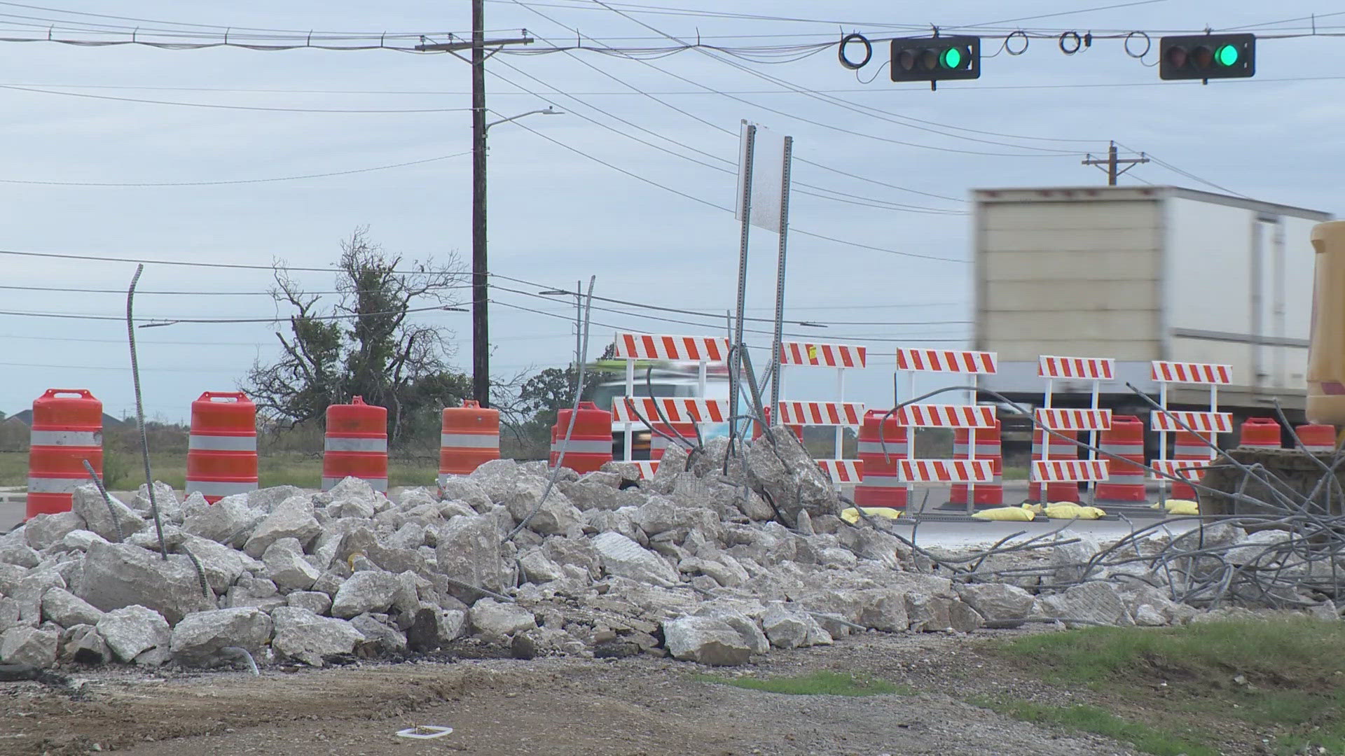 Providence Boulevard and Teel Parkway are closing for construction for the next couple of weeks.