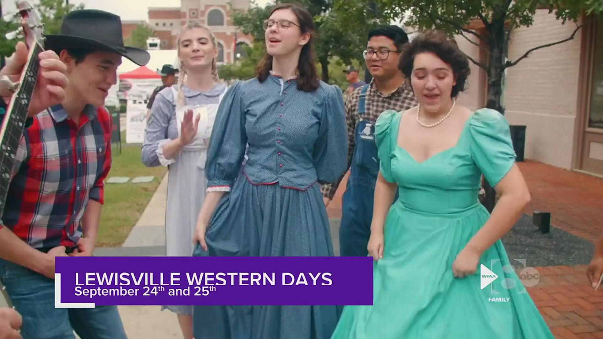 'The West’ comes alive for amazing two days in Lewisville with live entertainment, kid’s activities, stage performances, fun foods and market shopping.