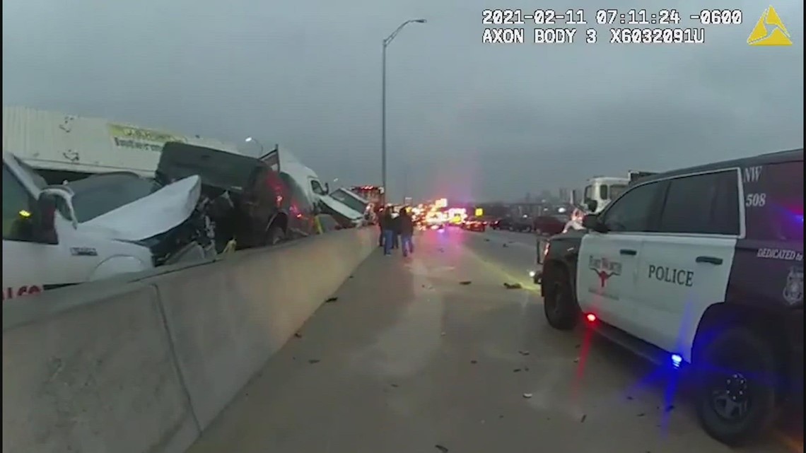 Fort Worth pileup 1 year later Medics who helped rescue victims