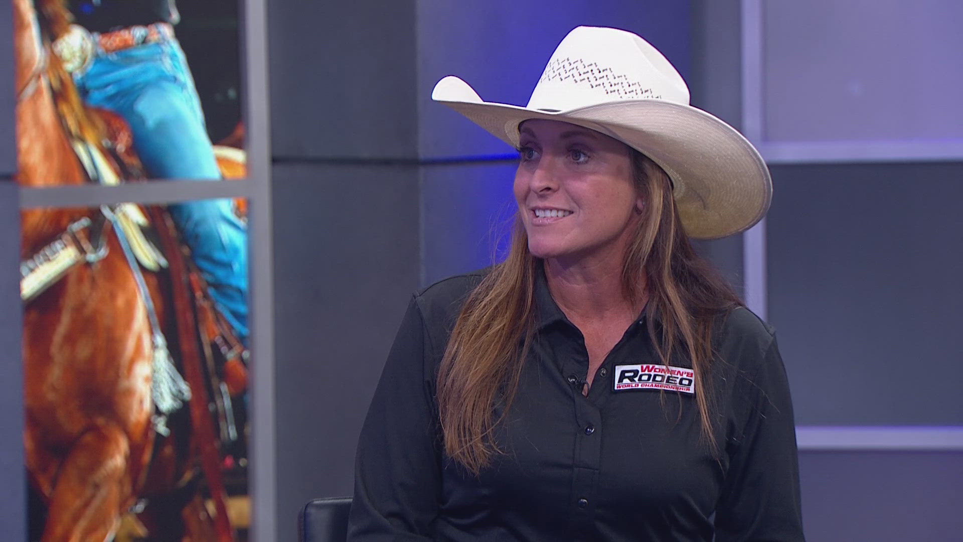 Kate Mote joined WFAA Midday to talk about this week's Women's Rodeo Championship in North Texas.