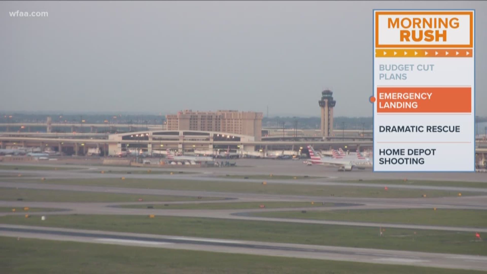 Southwest Airlines makes emergency landing at DFW Airport