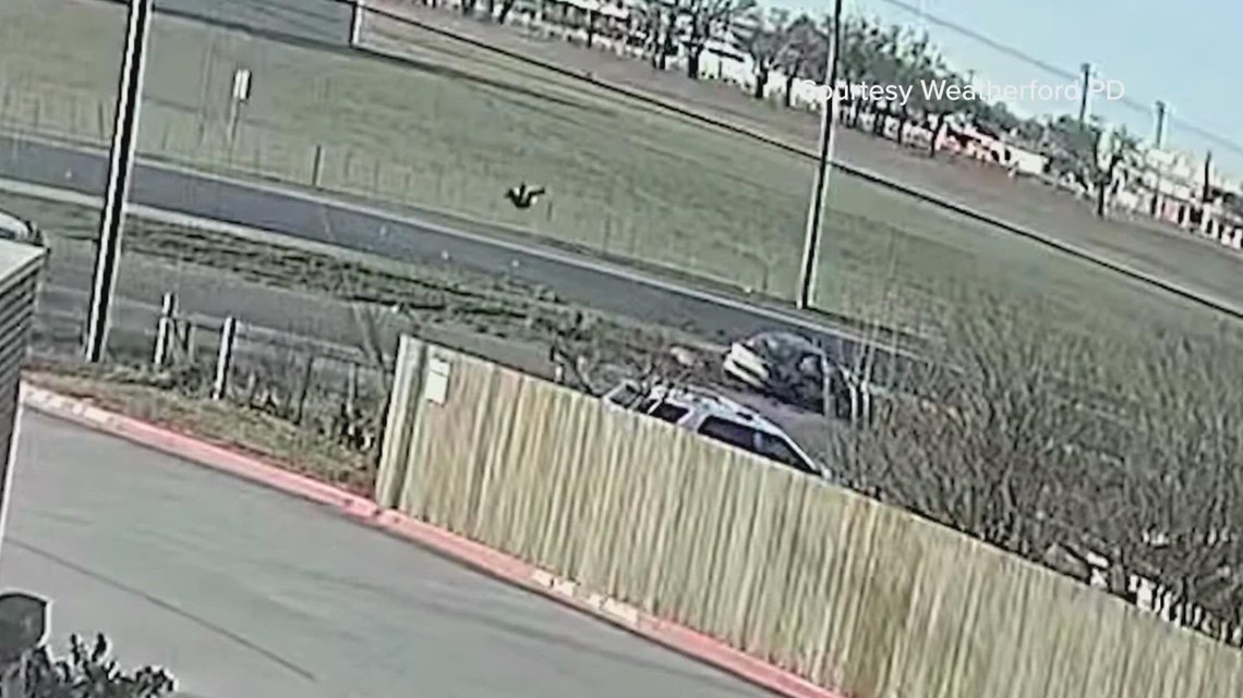 Weatherford police release edited video of shooting between officers