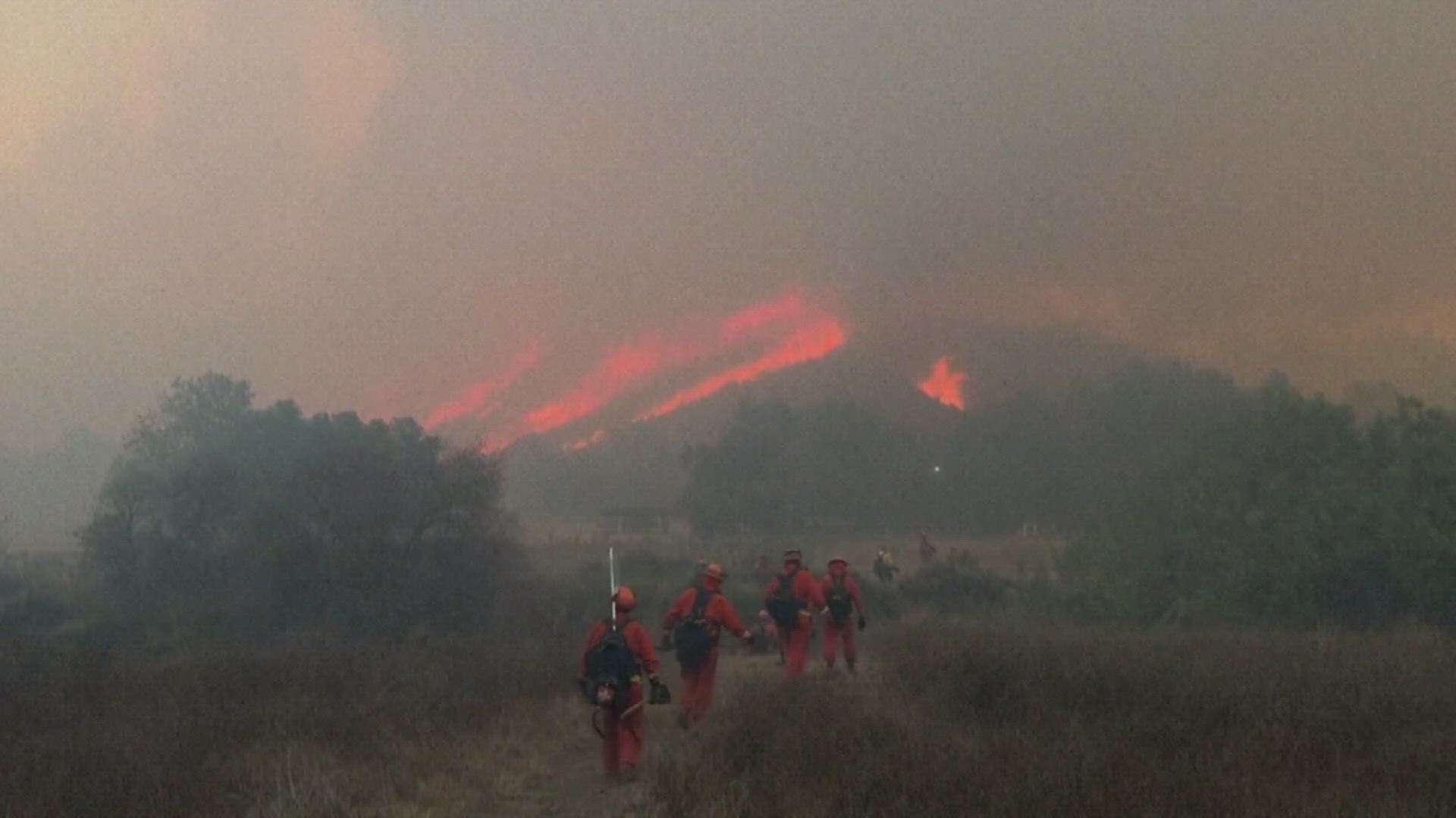 The fire is only about 7% contained and has grown to 20,000 acres in 36 hours.