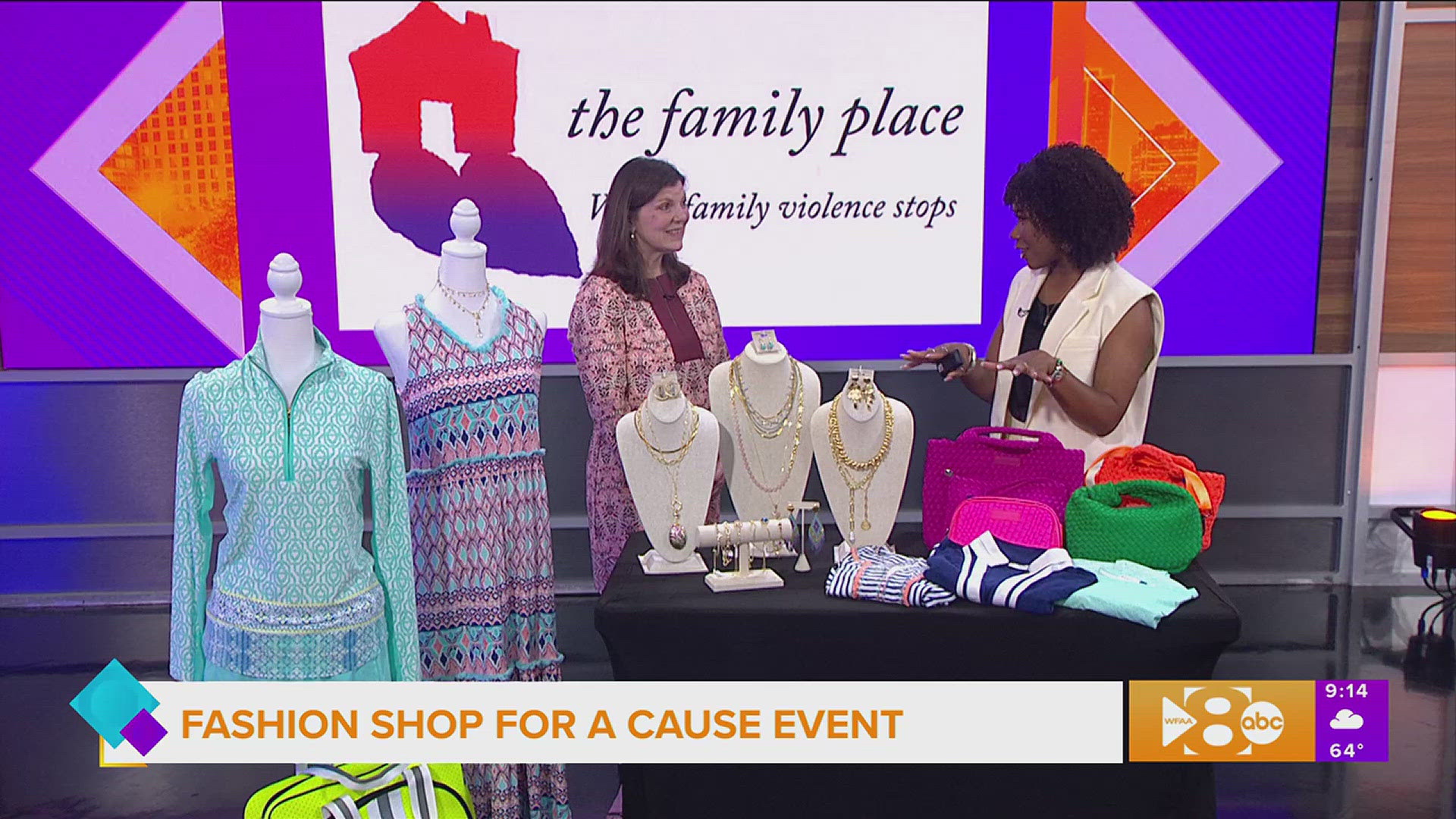 Three brands come together to host a shopping event with up to 70% off products with proceeds benefitting The Family Place April 30-May 2.