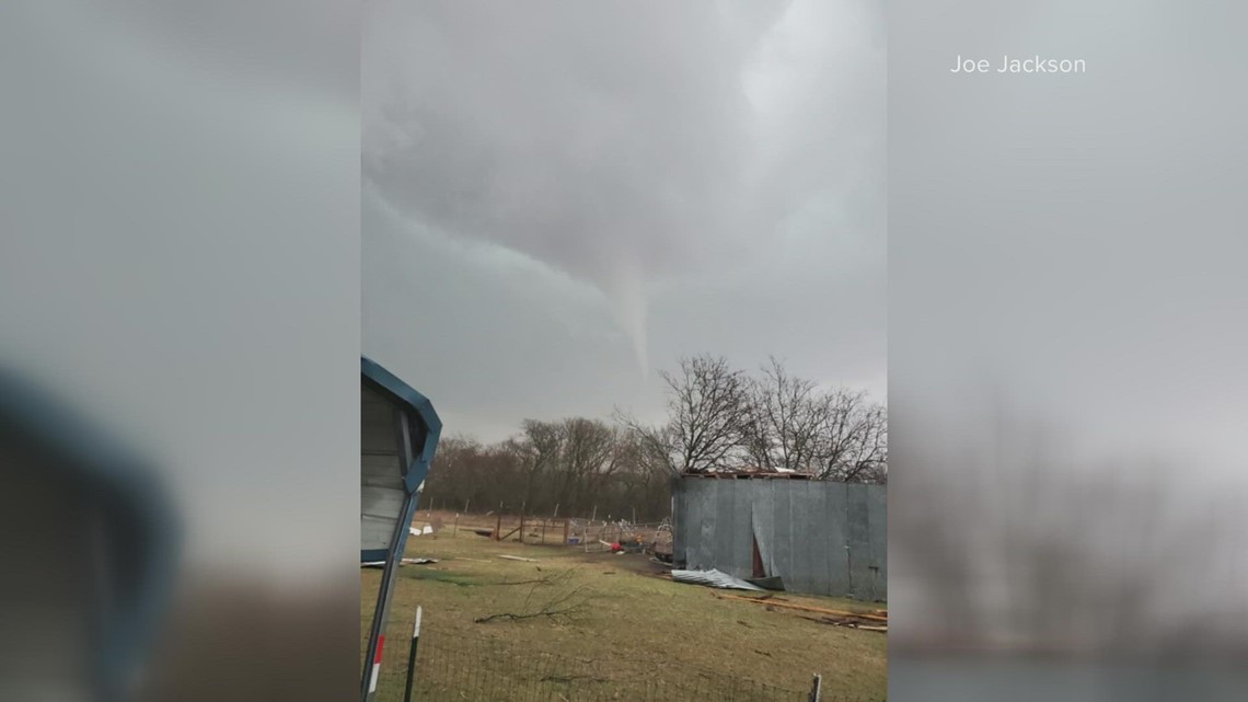 A wild start to storm season What we're seeing in Fannin County after