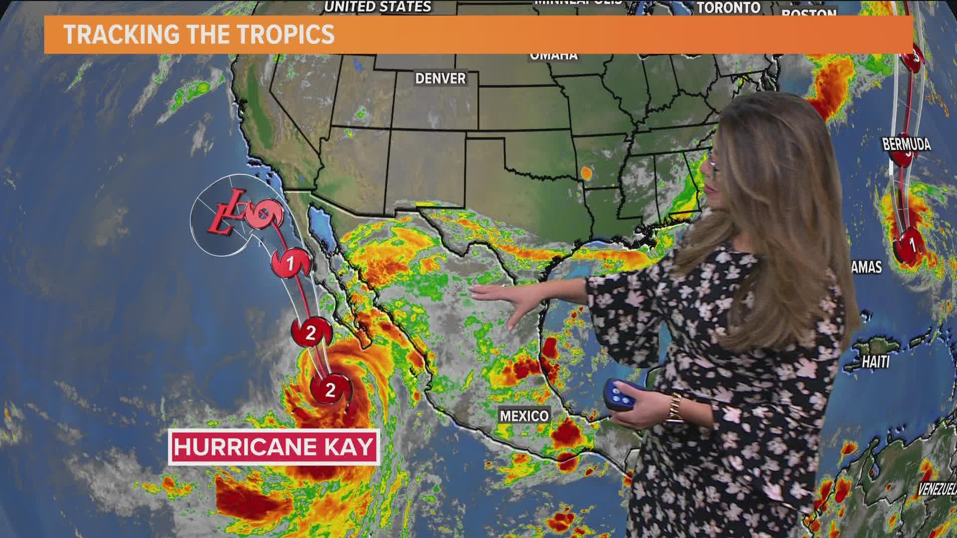 Meteorologist Mariel Ruiz looks at three hurricanes as the peak of hurricane season approaches this weekend.