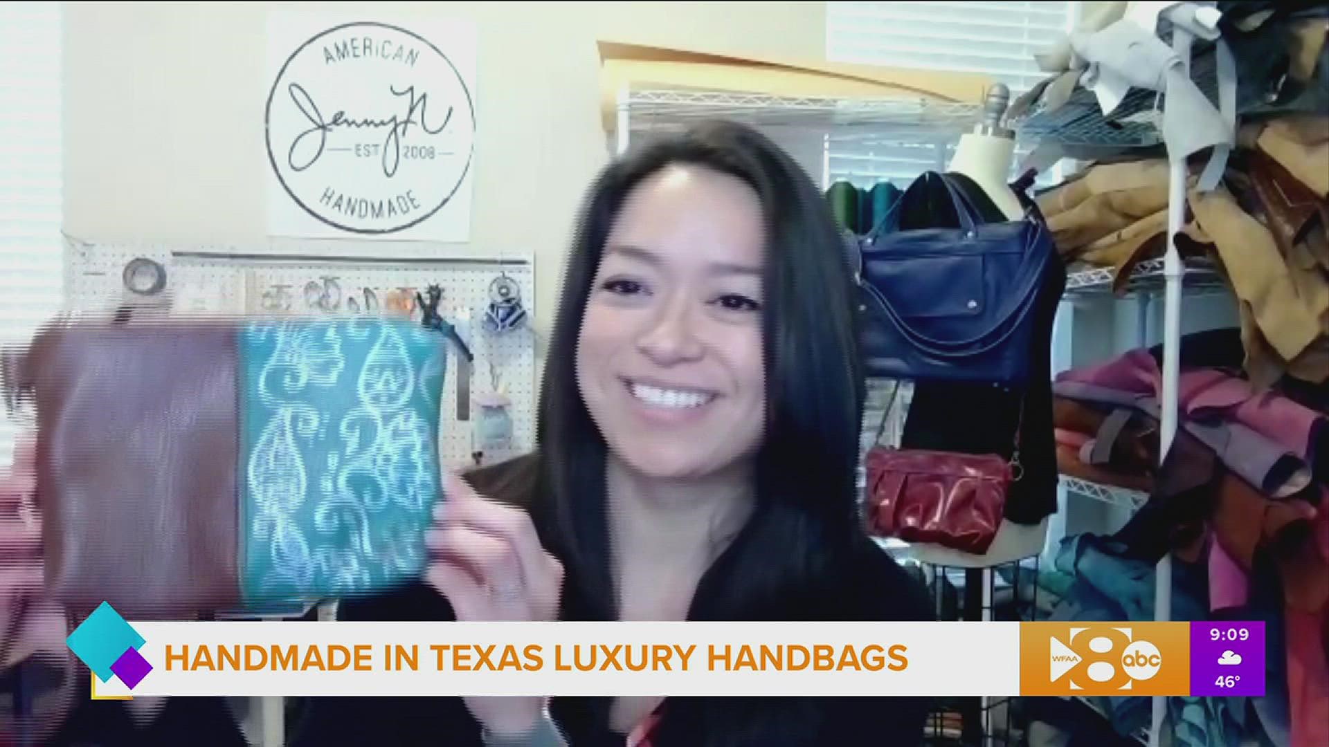 She learned to knit as a way to communicate with her Vietnamese grandmother.  Find out how this woman put her engineering background to launch her handbag business.