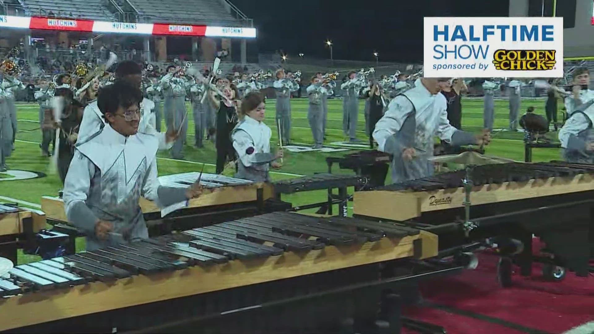 Watch the Melissa Hill High School Marching Band's halftime performance from November 1, 2024.